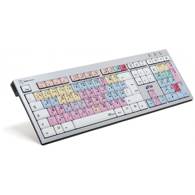 CLAVIER POUR MONTAGE AVID PROTOOLS - PC - SLIM ALU LOGICKEYBOARD