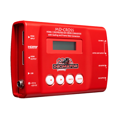 Decimator MD-CROSS V2 - Convertisseur cross bidirectionnel HDMI/SDI