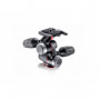 Manfrotto X-PRO rotule trepied 3D avec leviers retractables