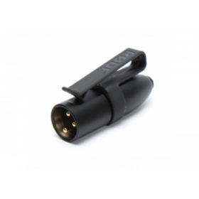 ADAPTATEUR COMPATIBLE HS1, LAVALIER, PINMIC EN XLR 3 BROCHES