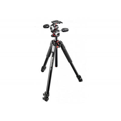 Manfrotto MK055XPRO3-3W 055, Kit Trepied - rotule 3 sections