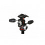 KIT TREPIEDS ALU AVEC ROTULE 3D 3 SECTIONS MANFROTTO