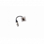 PLASTRON AUDIO SYMETRIQUE AVEC EMBASE XLR 3B FEM/MALE
