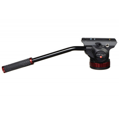 Manfrotto MVH502AH Kit 100Pro : Rotule trepied video ctrl variable