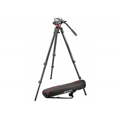 KIT VIDEO ROTULE 502 AVEC ENTRETOISE MI-HAUTEUR MANFROTTO