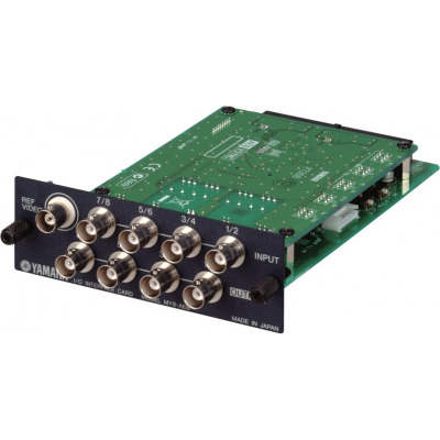 CARTE 8 E/S FORMAT AES/EBU 96KHZ BNC VIDEO SYNC YAMAHA