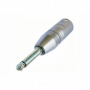 adaptateur xlr m/jack m mono