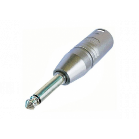 adaptateur xlr m/jack m mono