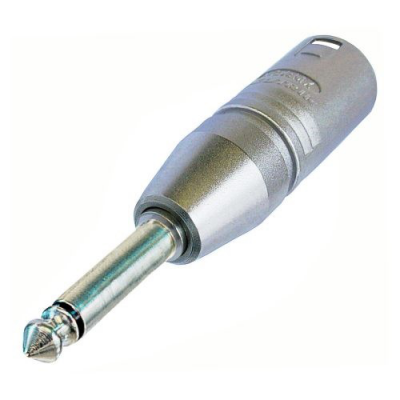 adaptateur xlr m/jack m mono