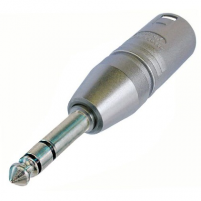 Neutrik NA3 MP Adaptateur XLR 3 mâle - Jack stéréo 6,3mm