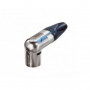 FICHE XLR 3 MALE COUDEE