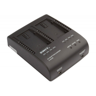 SWIT S-3602B 2x2A DV charger compatible to  Panasonic VBG series