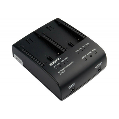 SWIT S-3602C 2x2A DV charger compatible to Canon BP series