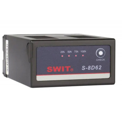 SWIT S-8D62 47Wh/6.6Ah D-Type DV battery