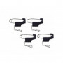 Sony Pack de clips de securite pour ECM-90 et ECM-88. 6 morceaux.