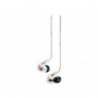 OREILLETTE DYNAMIQUE TRANSPARENT/2 VOIE/ SHURE