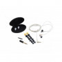 OREILLETTE DYNAMIQUE TRANSPARENT/2 VOIE/ SHURE