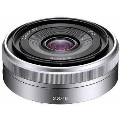 Sony SEL16F28 Objectif grand angle ultra-plat E 16 mm F2.8