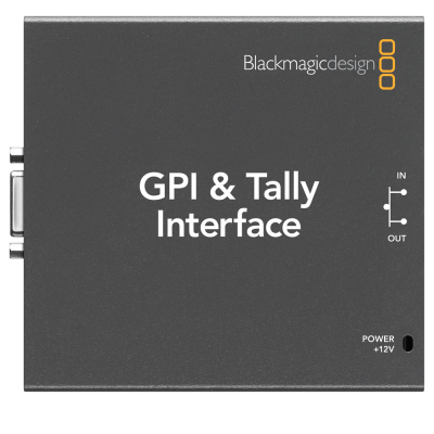GPI ET TALLY INTERFACE BLACKMAGIC