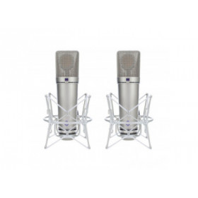 Neumann U 87 Ai(x2) Micro grande membrane Omni/Cardioide + EA 87(x2)
