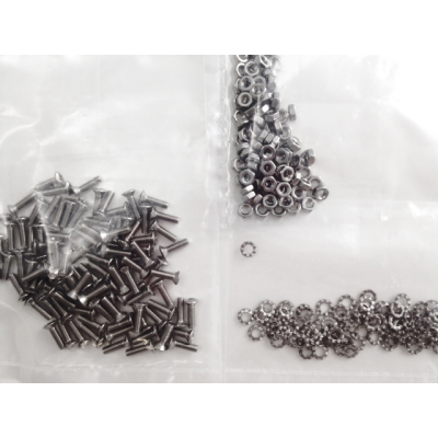 VIS+ECROU+RONDELLE M3X10 (100 PIECES)
