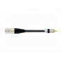 CORDON AUDIO XLR 3B MALE / RCA MALE 2 METRES