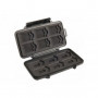 Pelicase pour 12 Cartes SDXC / SDHX / 6 Micro SD / 6 Mini SD