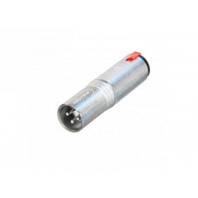 Neutrik NA3 MJ Adaptateur XLR 3 mâle - Jack stéréo femelle 6,3mm