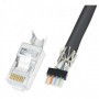 FICHE RJ-45 BLINDEE POUR CABLES PAIRES STP201 EXTRON