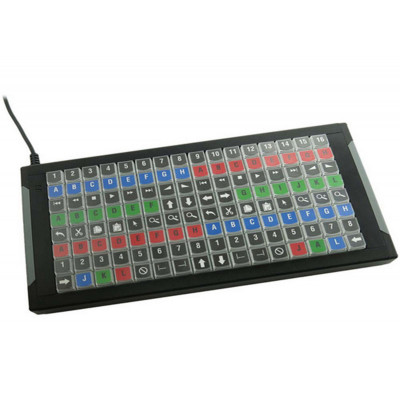 X-Keys XK-1225-UFK128-R 128 Key Programmable
