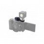 SmallRig Cold Shoe Adapter with Windshield for Sony ZV-E10 and ZV-1