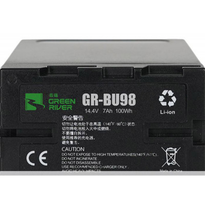Green River Sony BPU for PMWEX1 EX280 FS7 W/Dtap - GR-BU98