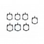 Lindsey Set of Seven 4x5.65" CLEAR Rota-Streak Filters