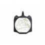 Lindsey Brilliant 4x5.65" Rota-Streak GREEN Confetti