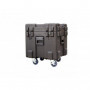SKB 4 roulettes a frein avec platines de fixation mil standard