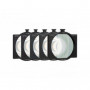 Lindsey 4"x5.65" Tray Mount Diopter Set (5 Tray Mount Diopters)