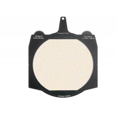 Lindsey Brilliant 4x5.65" Rota-Streak ORANGE 2mm