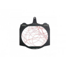 Lindsey Brilliant 4x5.65" Rota-Streak RED Swirl