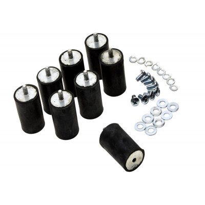 SKB kit de 8 amortisseurs elastomere pour shock racks skb