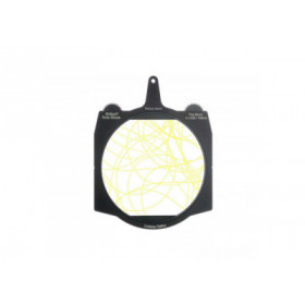 Lindsey Brilliant 4x5.65" Rota-Streak YELLOW Swirl