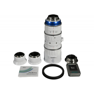 Laowa bundle OOOM 25-100mm T2.9 impérial Blanc + adapt 1.33x et 1.4x