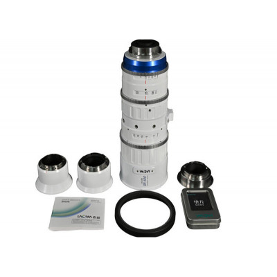 Laowa bundle OOOM 25-100mm T2.9 metrique Blanc + adapt 1,33x et 1.4 x