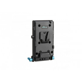 IndiPro V-Mount Battery Plate with Multiple Output Ports and 15mm Rod