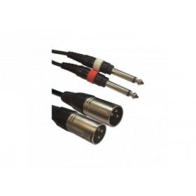 American DJ AC-2XM-2J6M/5 2x XLR male to 2x 6,3 Jack