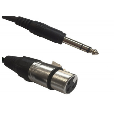American DJ AC-XF-J6S/1,5 XLR female to 6,3 Jack Ste