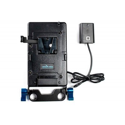 IndiPro V-Mount Battery Adapter Plate with Sony NP-FW50 Type Dummy