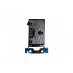 IndiPro Gold Mount Battery Adapter Plate with D-Tap Output and 15mm