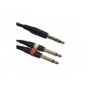 American DJ AC-J6S-2J6M/3 Jack 6,3mm stereo/2x Jack