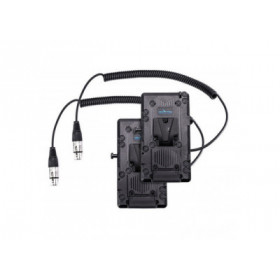 IndiPro V-Mount Battery Adapter Plates & D-Tap Cable Set for Atomos S