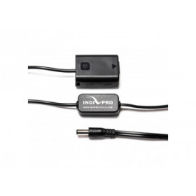 IndiPro 2.5mm Male Power Cable to Sony NP-FW50 Dummy Battery